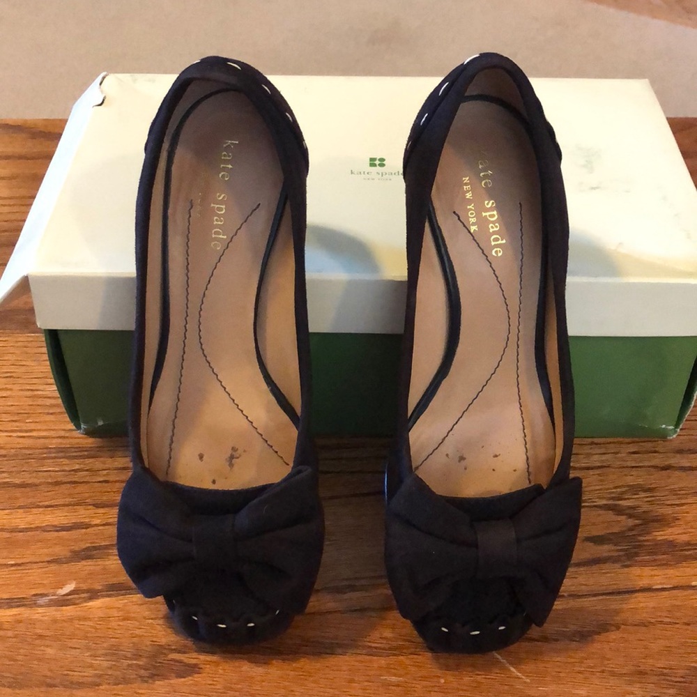 Like New Kate Spade kitten heels